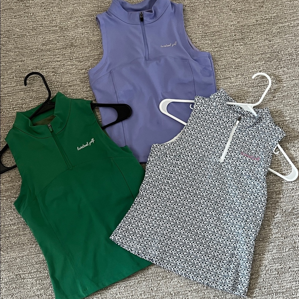 RARE Barstool Golf Tanks